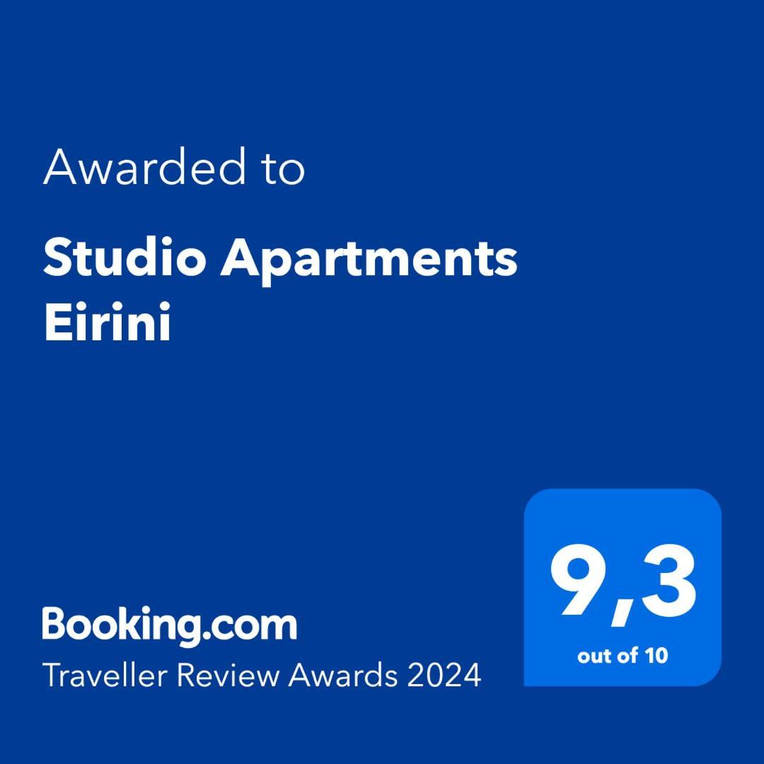 Studio Apartments Eirini Пирги-Термис Экстерьер фото